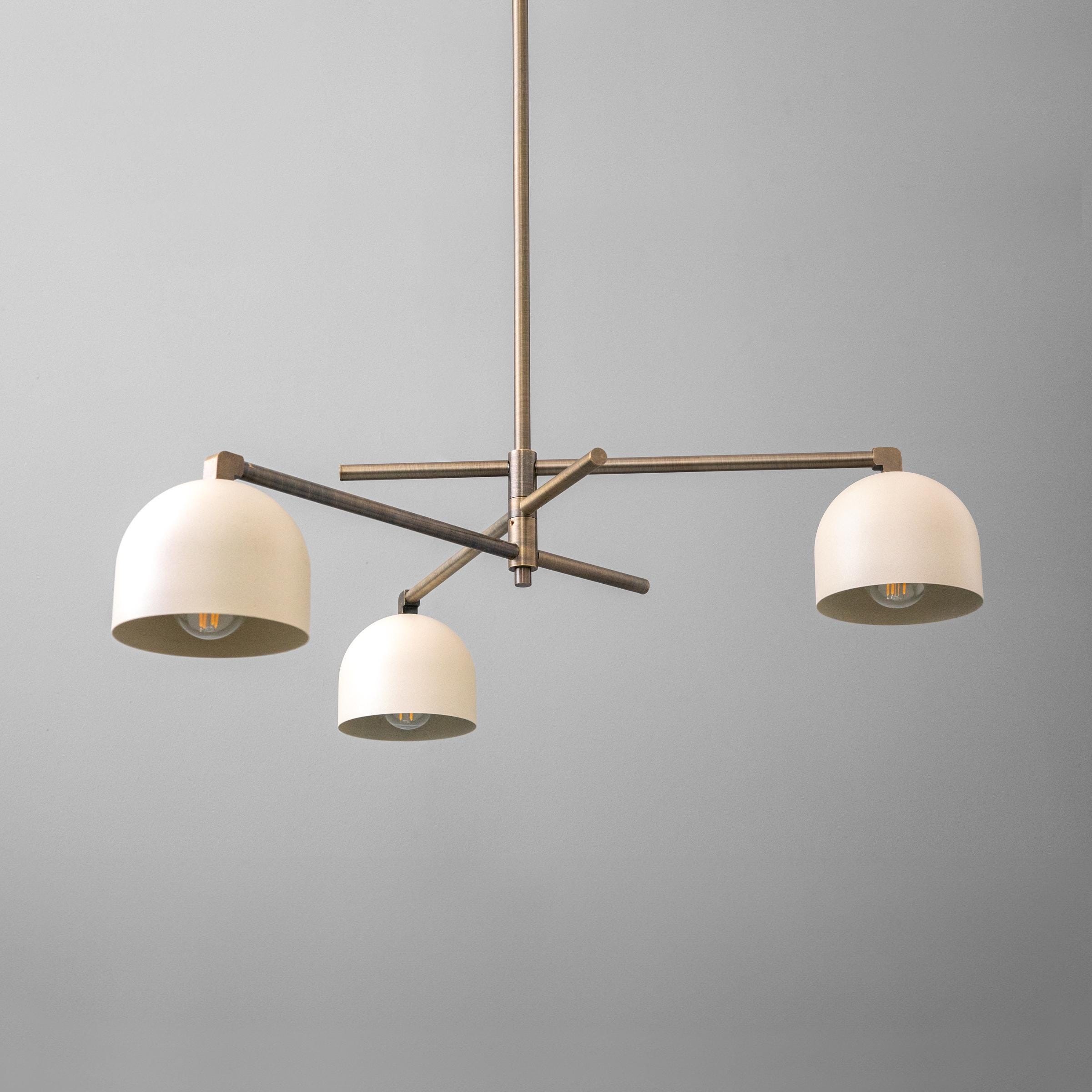 Metio Dome Stylish Ceiling Chandelier - Timeless Home Lighting Accent K1493