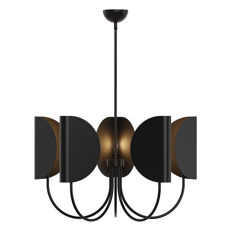 Leaf Brass Chandelier D548