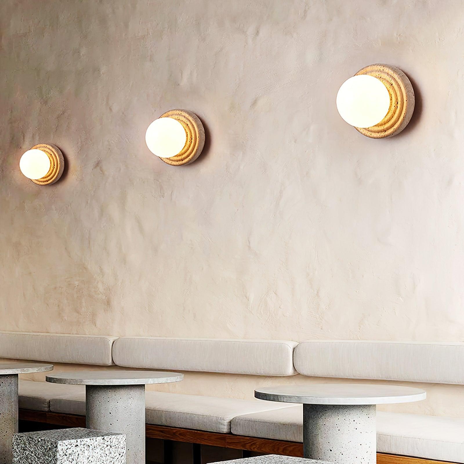 Modern Minimalist Round Wall Lamp K342
