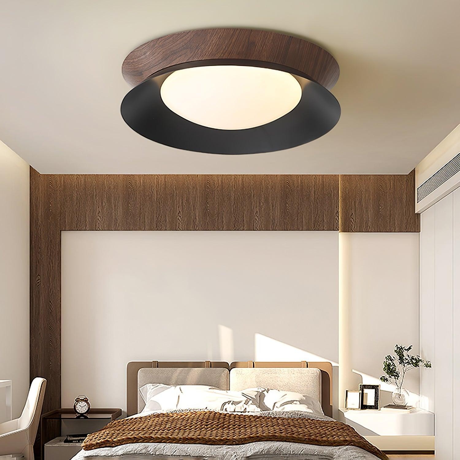 Double Half Round Ceiling Light K358