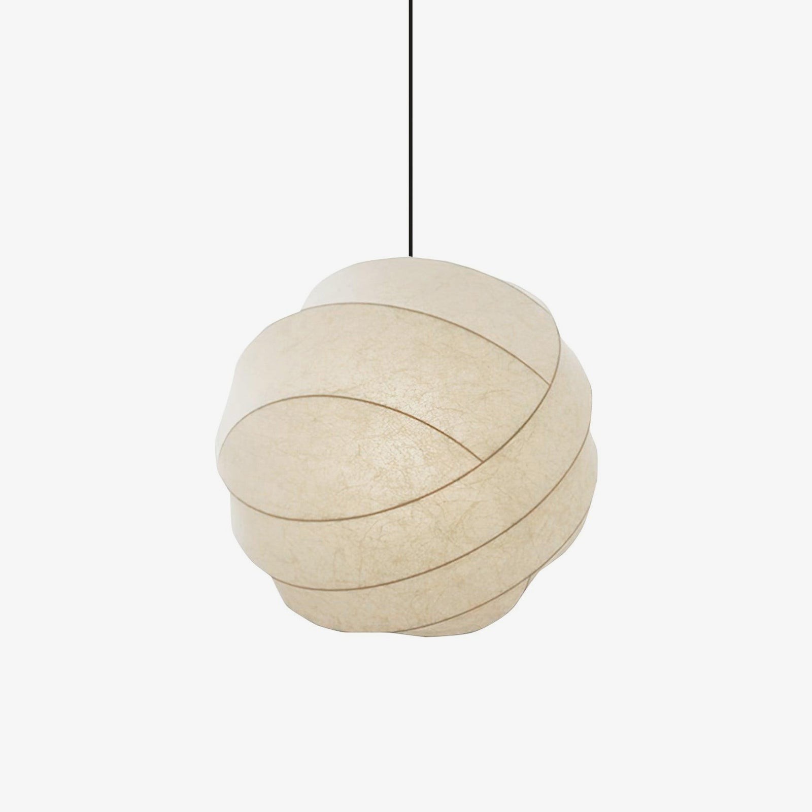 Wabi-Sabi Style Fiber Cocoon Pendant Lamp K732