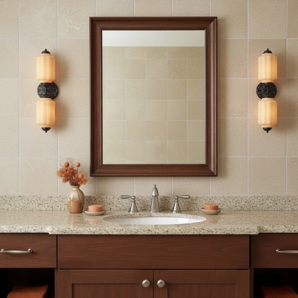 Eloise Pumkin Glass Vanity Sconce K864
