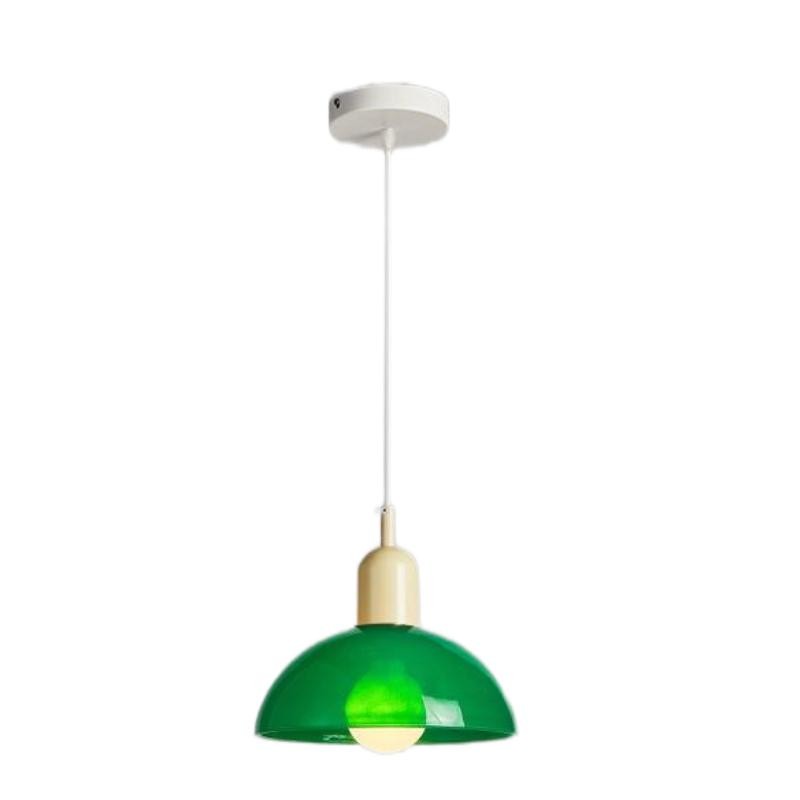 Bauhaus Minimalist Stained Glass Pendant Light K38