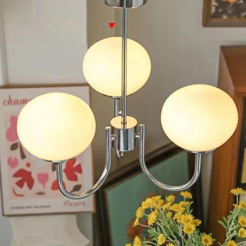 Marshmallow Modern Glass Chandelier D776