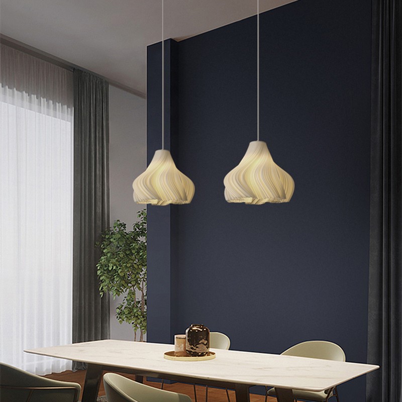Modern 3D Printed Flower Pendant Light K129