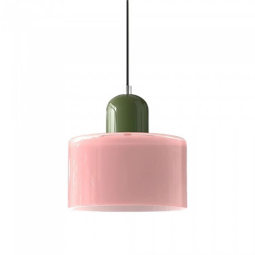 Morandi Cylinder Glass Pendant Light K30