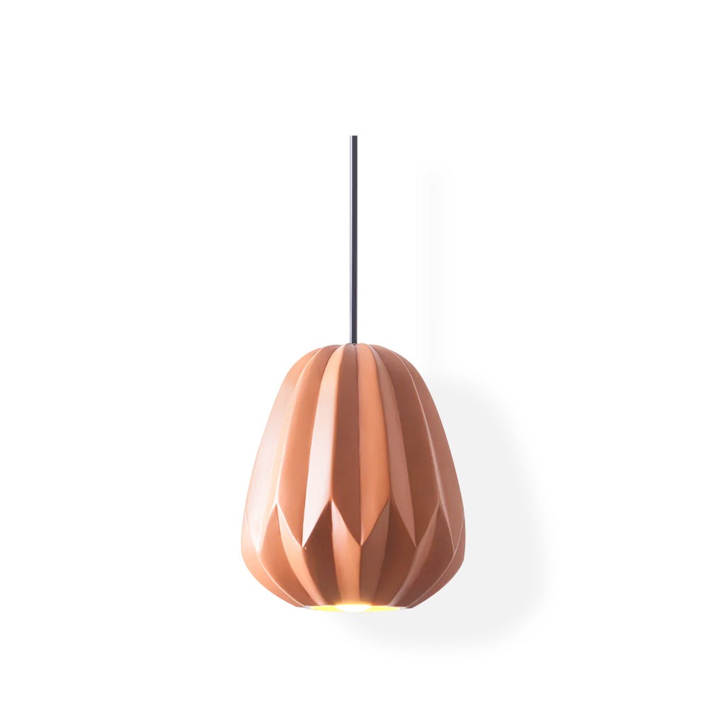 Papaya Resin Pendant Lamp K1064
