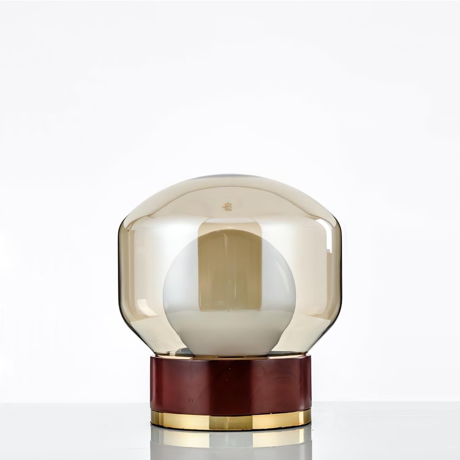 Simple Creative Wood Orb Table Lamp K628