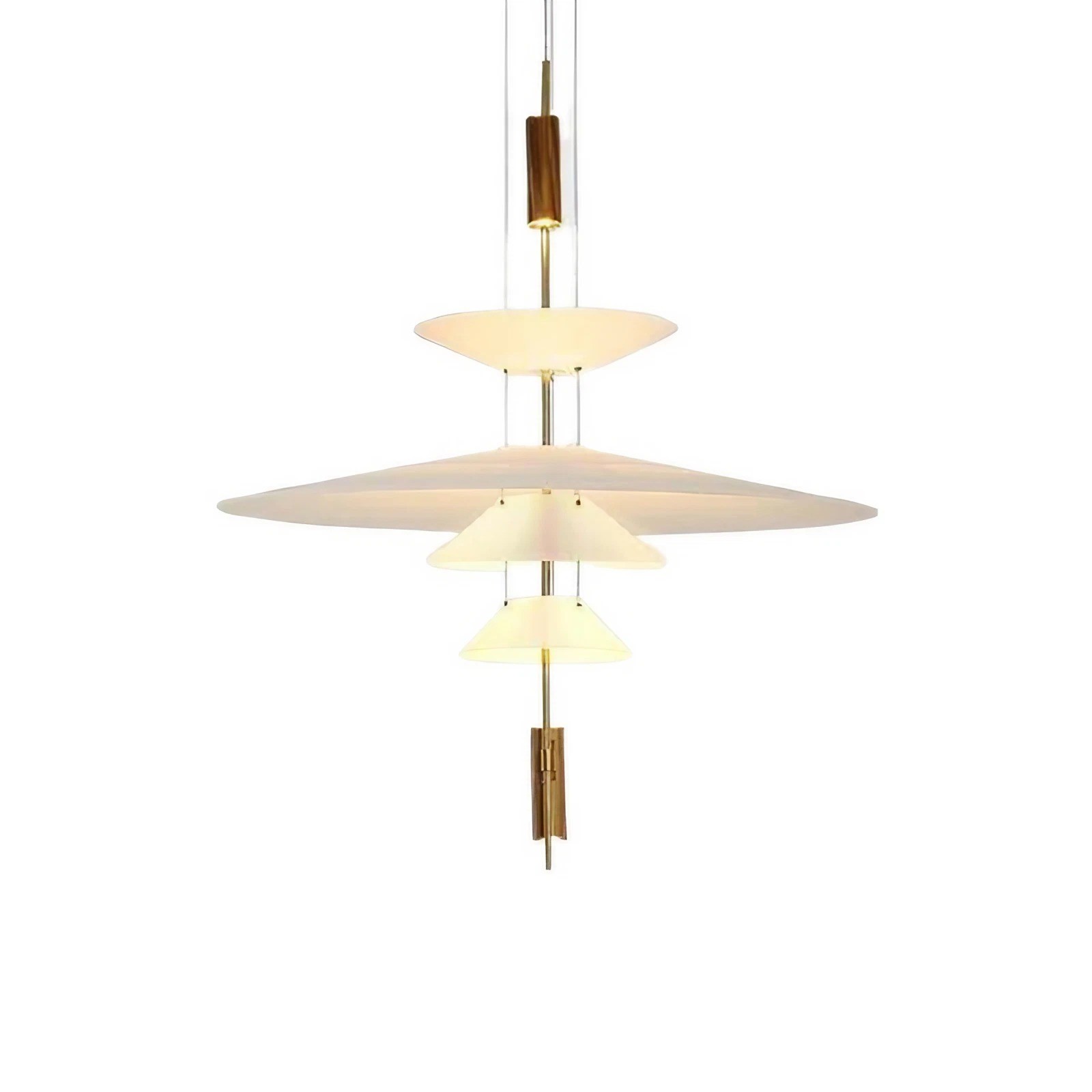 Multi-Layers Flamingo Pendant Light - Modern Light for Dining Room and Living Area