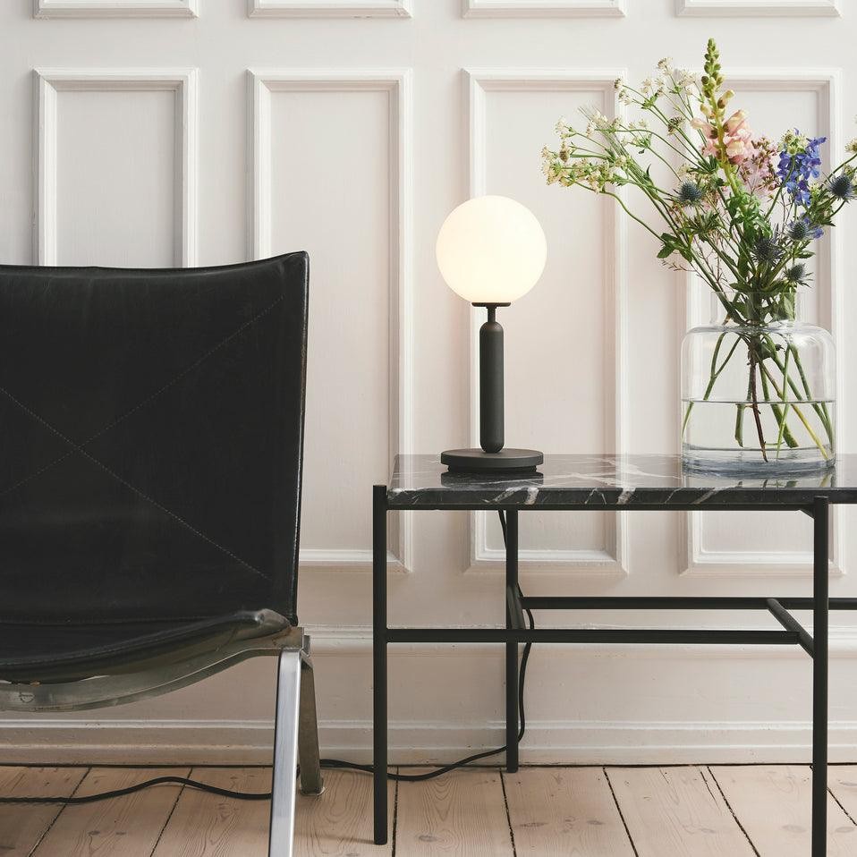 Spherical Stylish Glass Induction Table Lamp K504