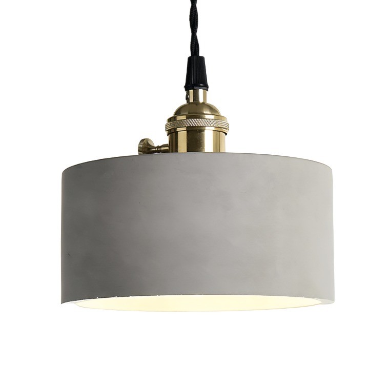 Concrete Vasa Minimalist Pendant Light