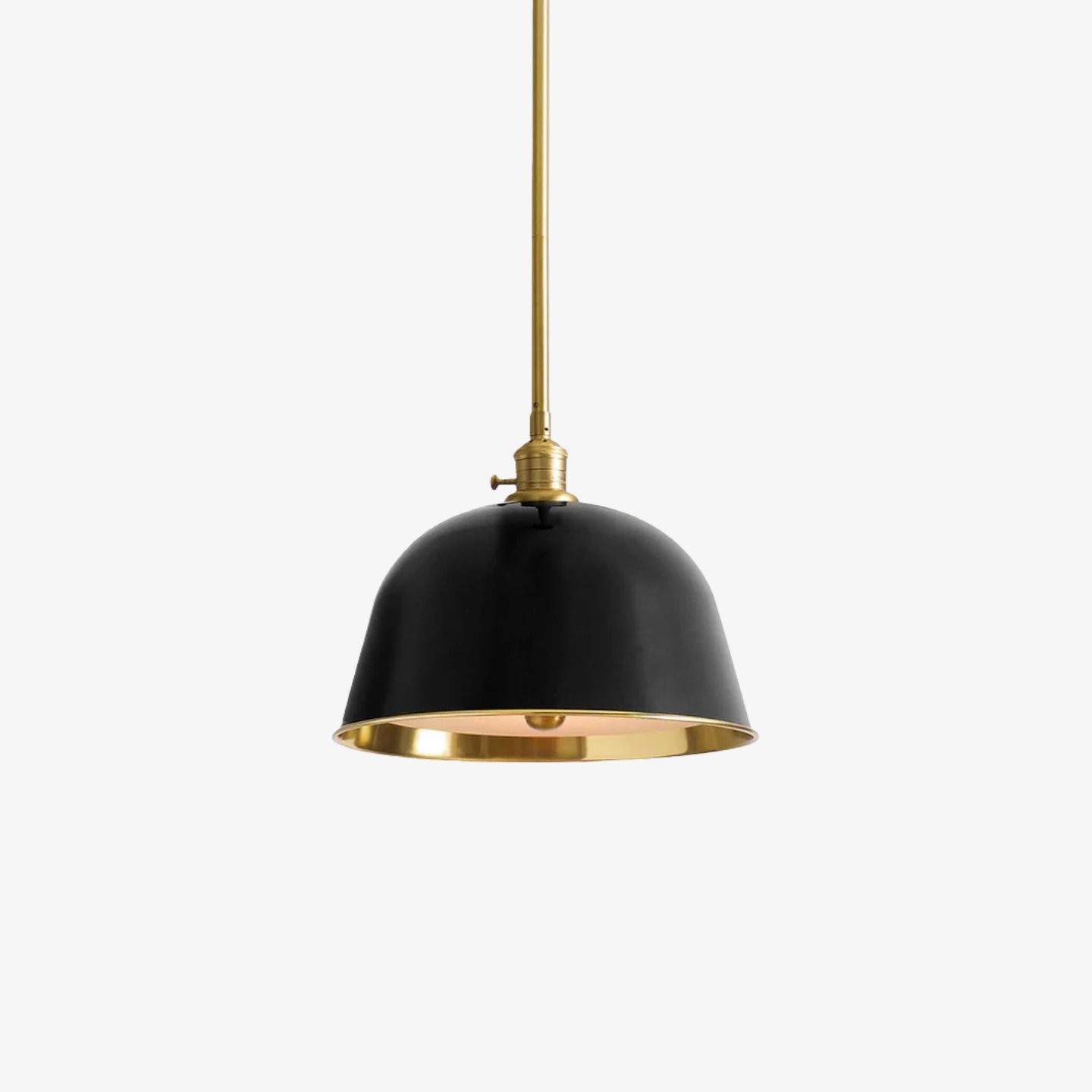 Forvara Bell Pendant Light - Industrial Metal Design Lighting for Kitchen K2121