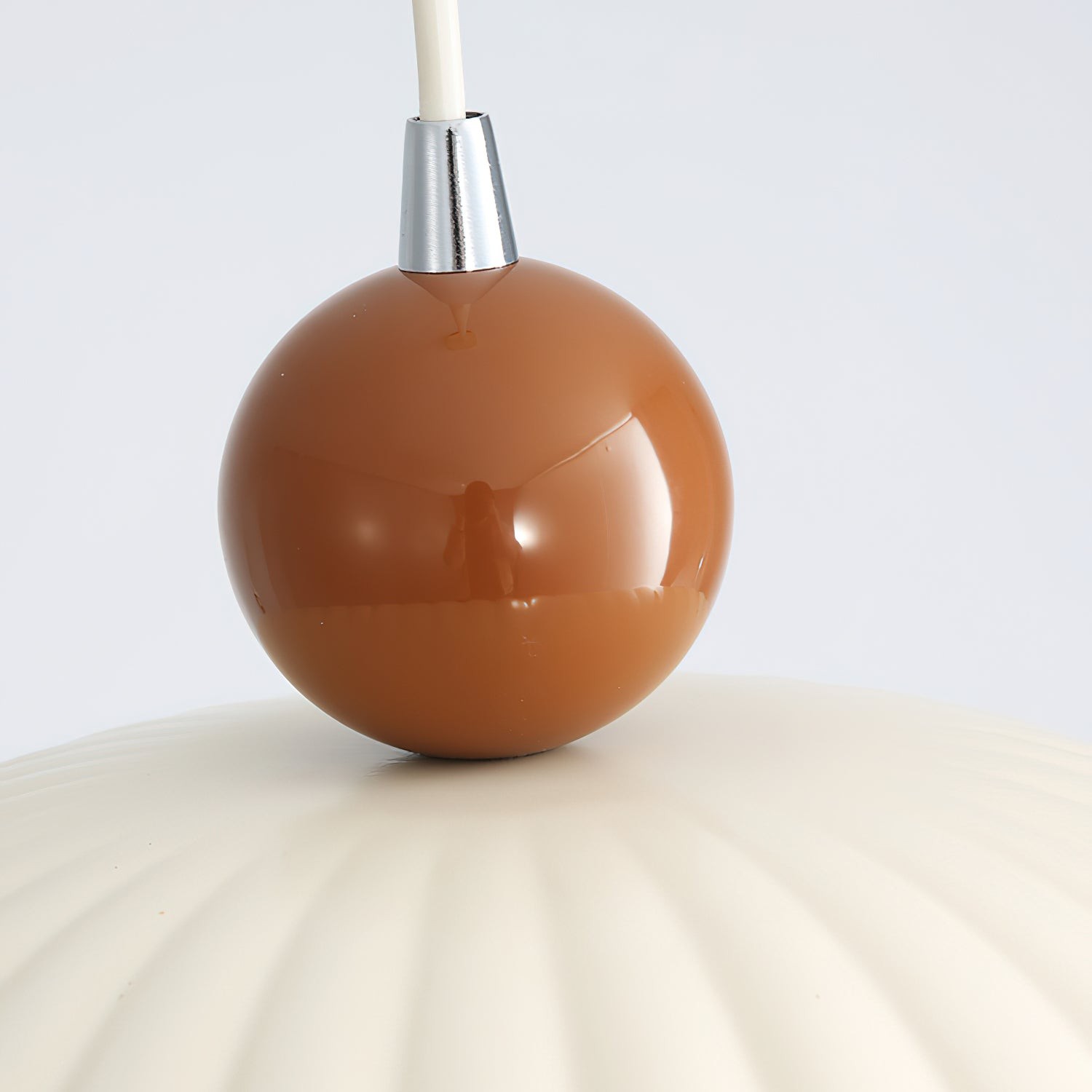 Creative Spherical Straw Hat Vertical Line Pendant Lamp K229