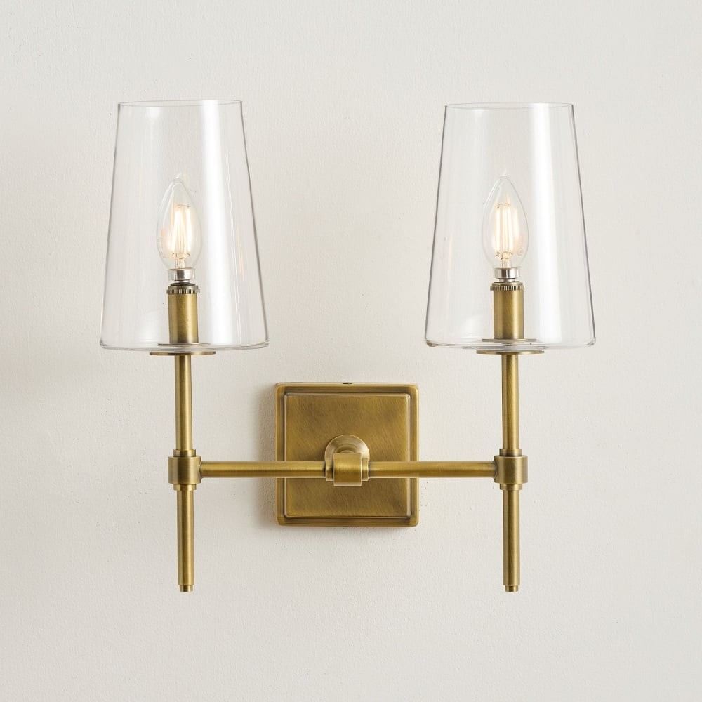 Derlina Vintage Glass Wall Light - Retro Lamp for Dining Room K1239