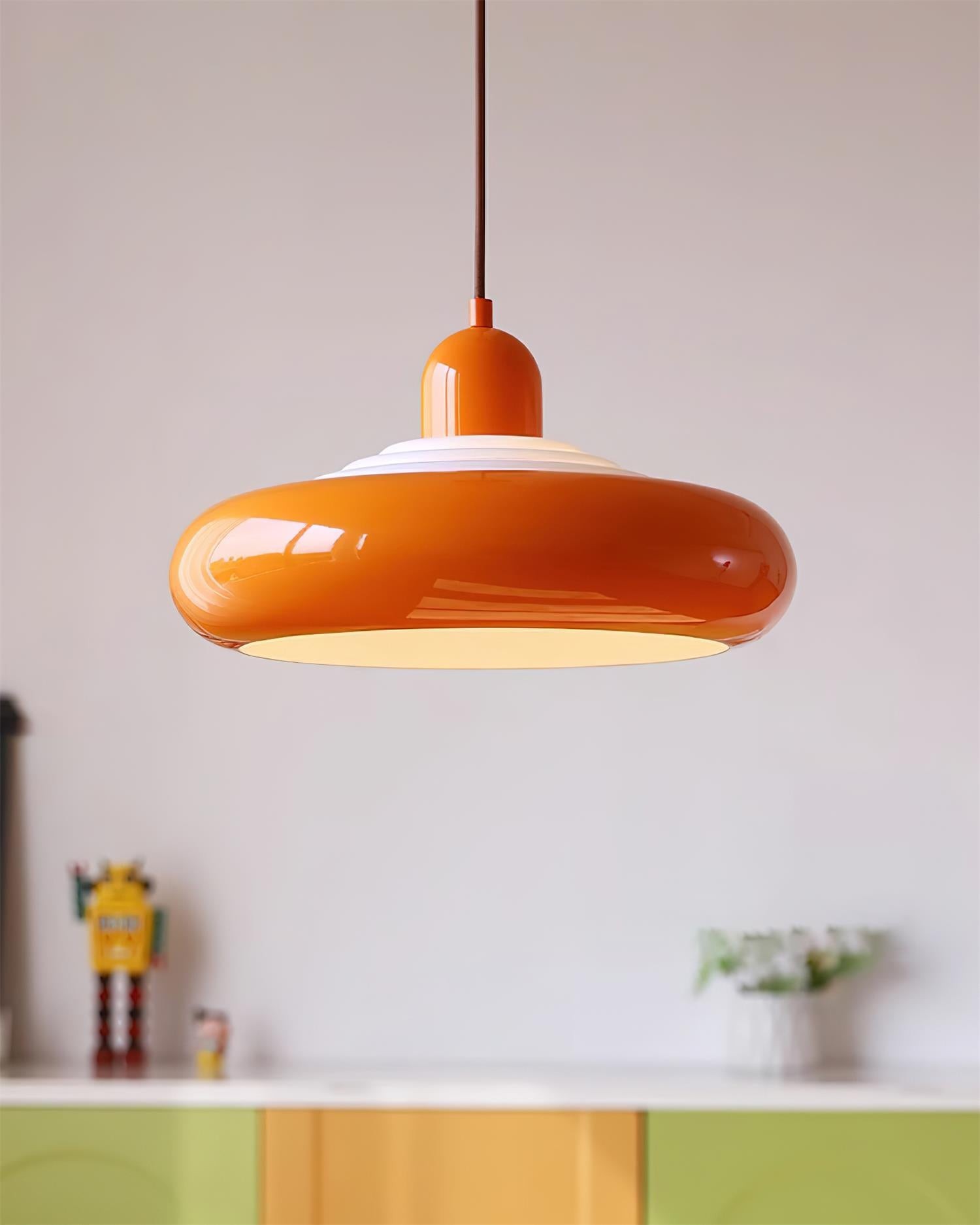 Modern Bauhaus Macaron Bowl Shade Pendant Lamp K743