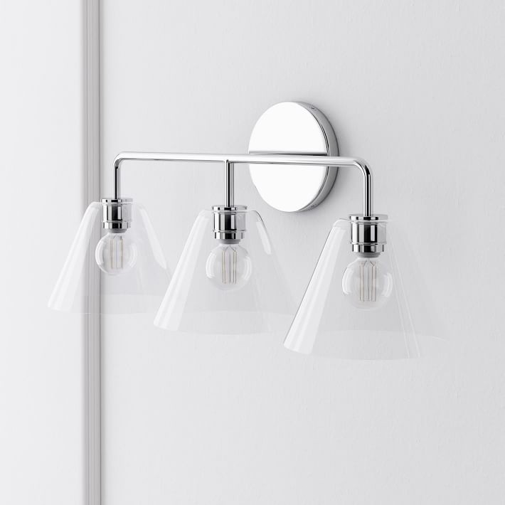 Conica Cone Wall Sconce - 1, 2, 3-Light Modern Glass Lighting K1398
