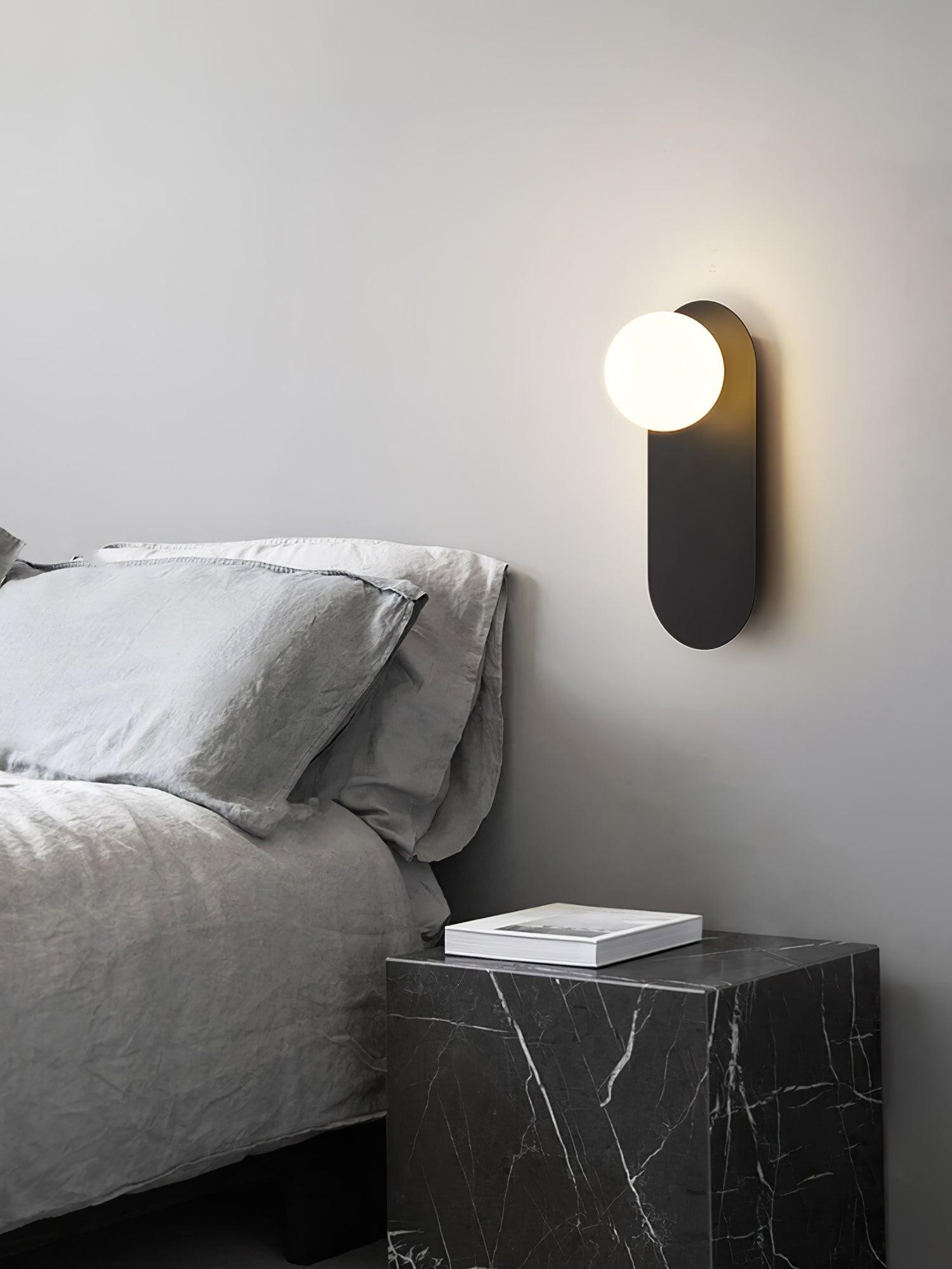 Modern Glass Base Sconce K383