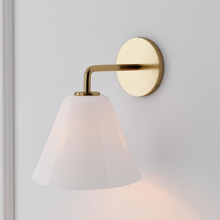 Conica Cone Wall Sconce - 1, 2, 3-Light Modern Glass Lighting K1398