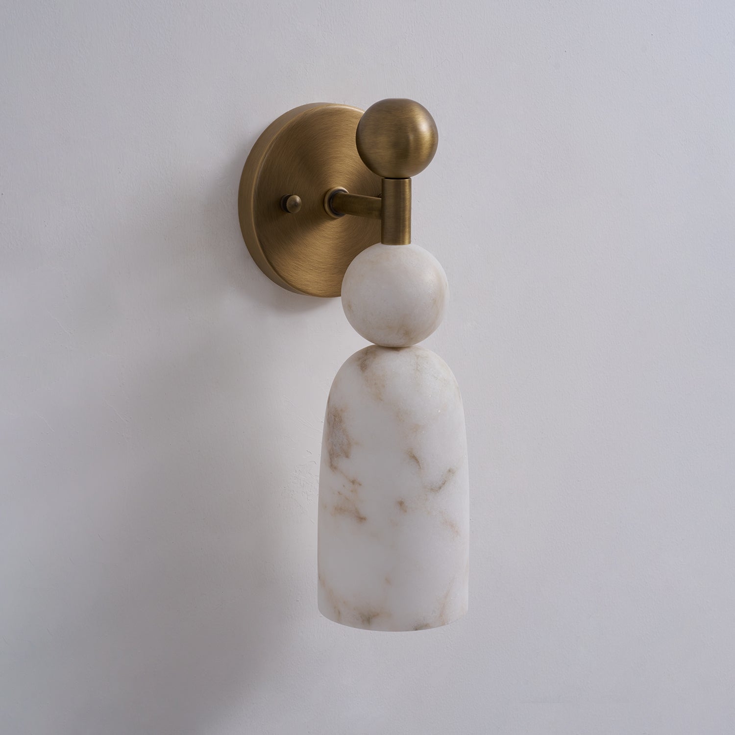 Flume Alabaster Wall Lamp D765