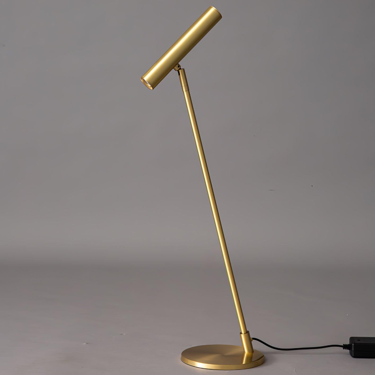 Modern Minimalist Brass Adjustable LED Floor Lamp K707