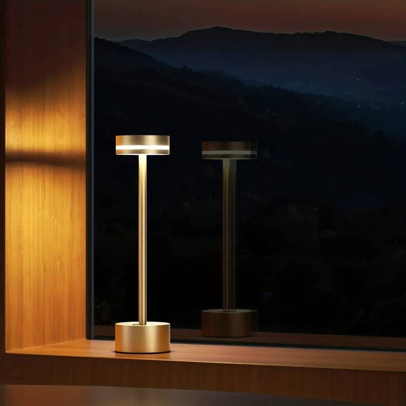 Frisbee Portable Touch Cordless LED Desk Lamp K63