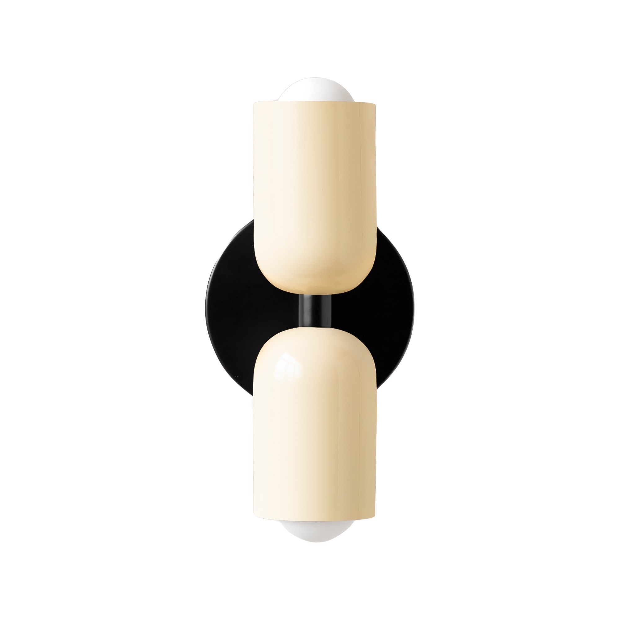 Elegant Up Down Wall Sconce - Bauhaus Double Heads Wall Light for Bedroom and Lounge