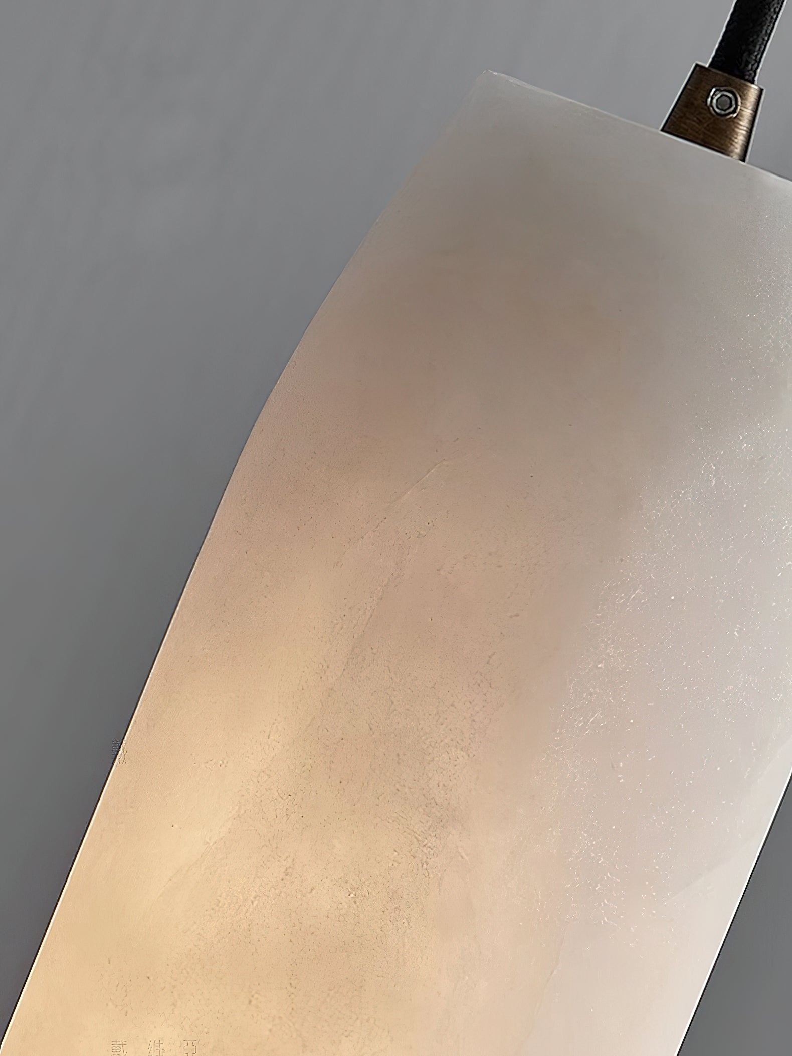 Alabaster Flute Pendant Light D436