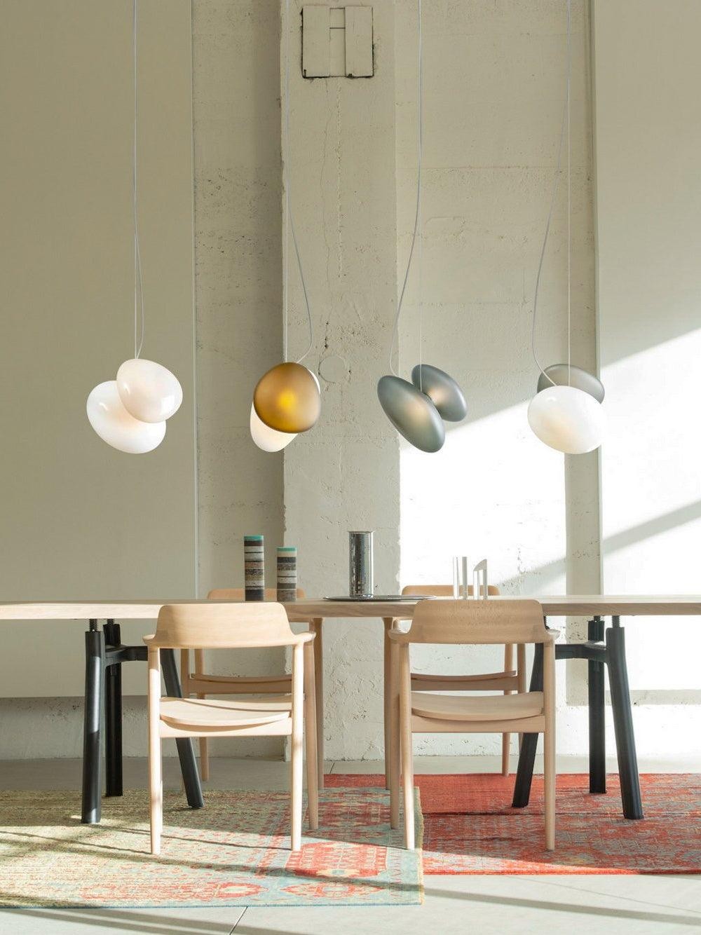 Translucent Frosted Glass Pendant Light K725
