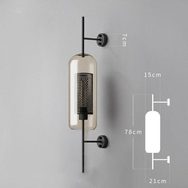 Chiswick Glass Wall Light