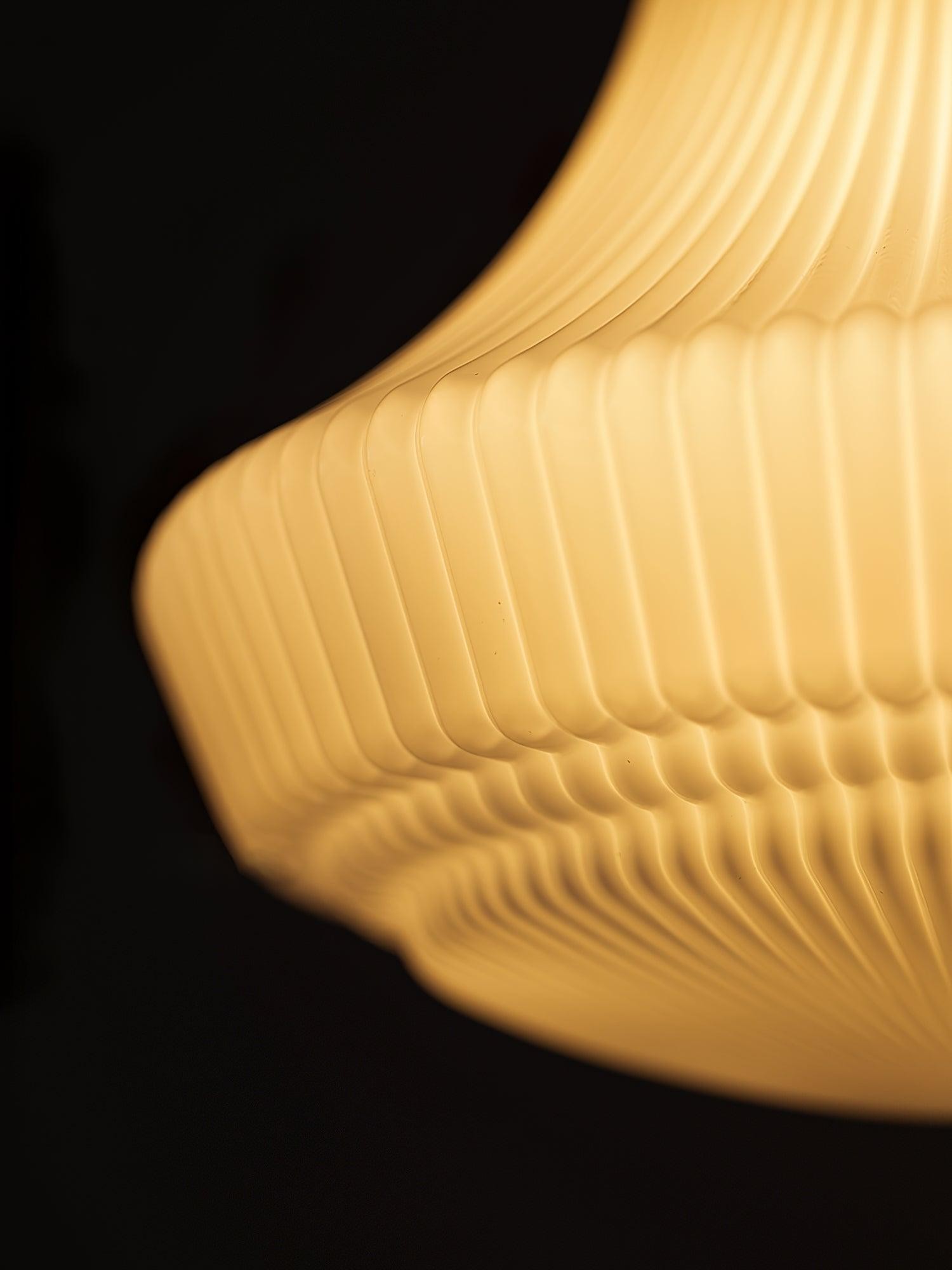 Classical Brass Alabaster Glass Pendant Lamp K659