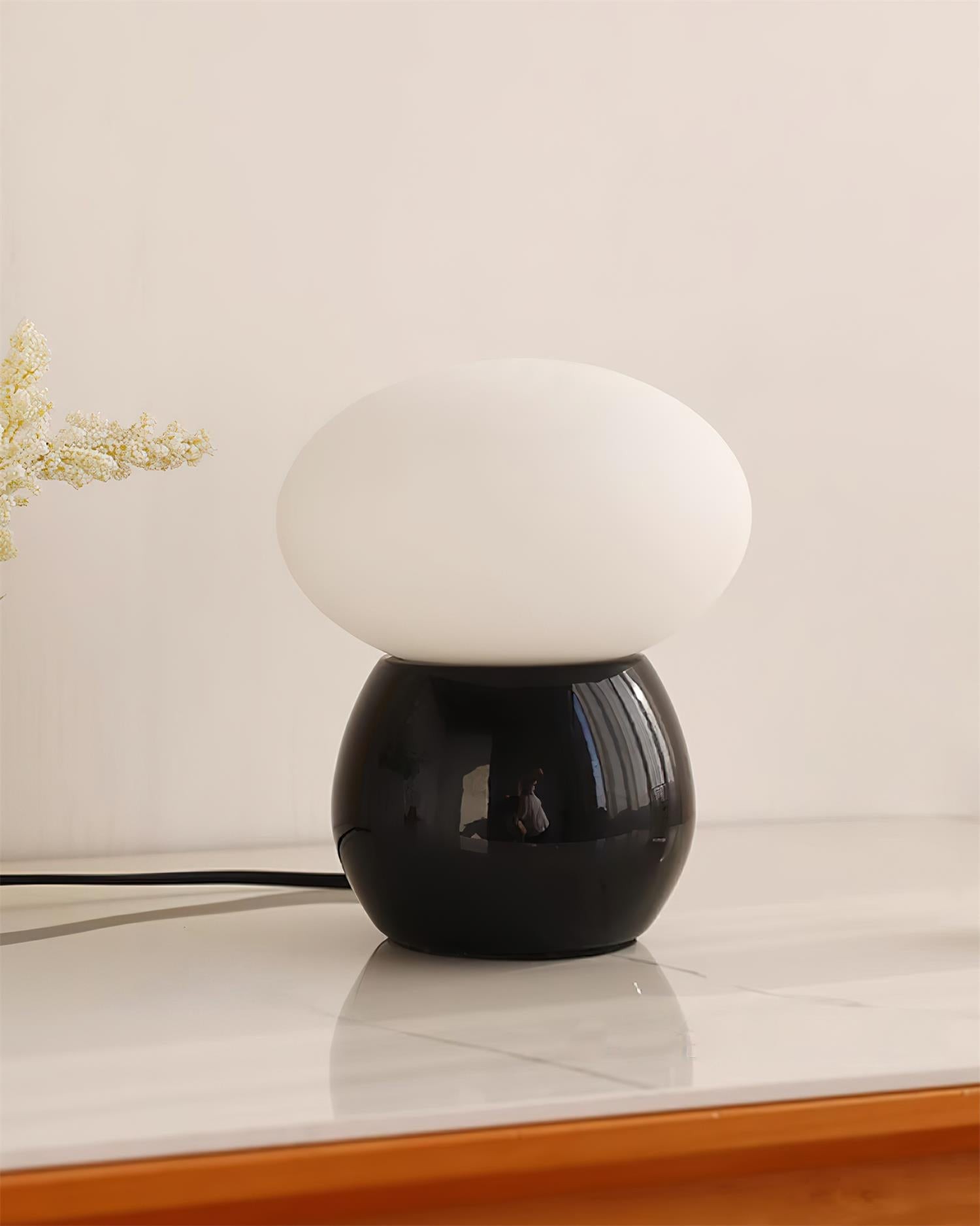 Modern Cream Style Mushroom Table Lamp K684
