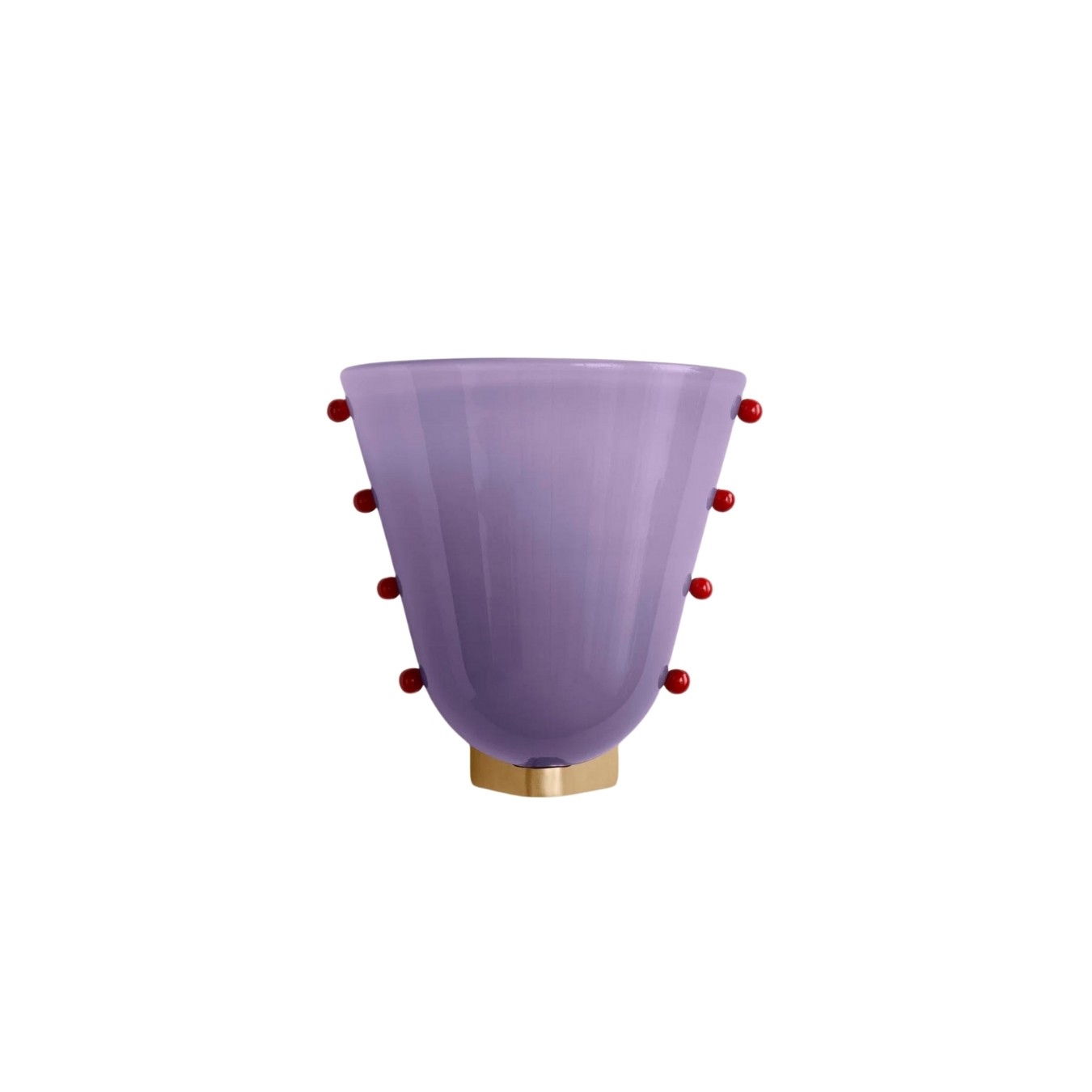 Bellina Colourful Glass Wall Light – Modern Gemma Wall Sconce For Bedroom or Hallway K1130