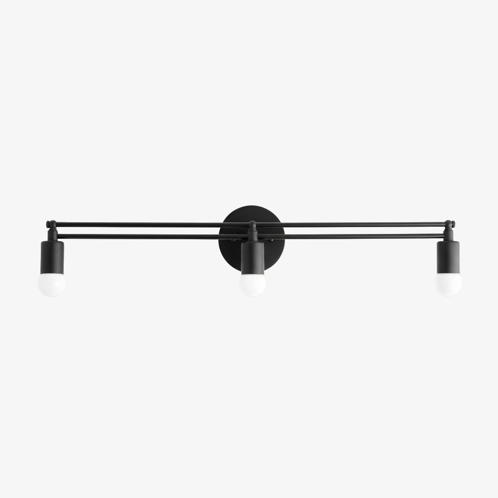 Mobilux Line Modern Vanity Light - Bathroom Wall Fixture in Art Deco Style K1487