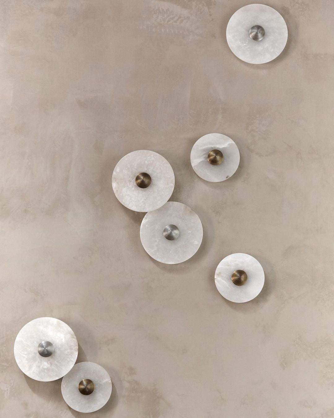 Creative Marble Round Wall Lamp K498
