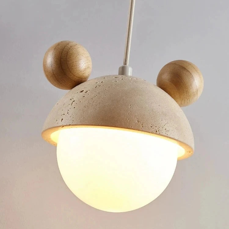 Travertine Micky Pendant Light D930