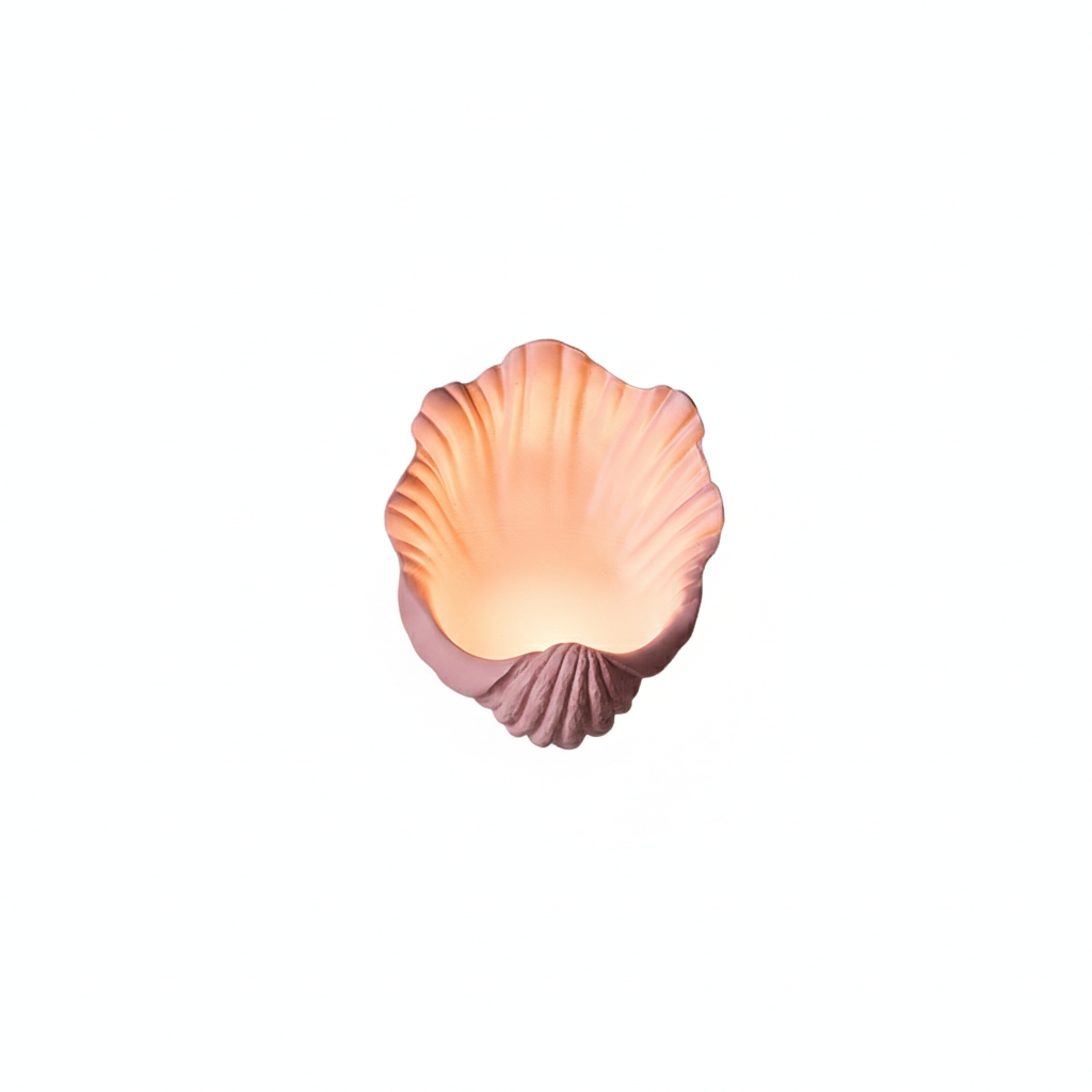 Selka Scallop Nordic Resin Wall Lamp D968