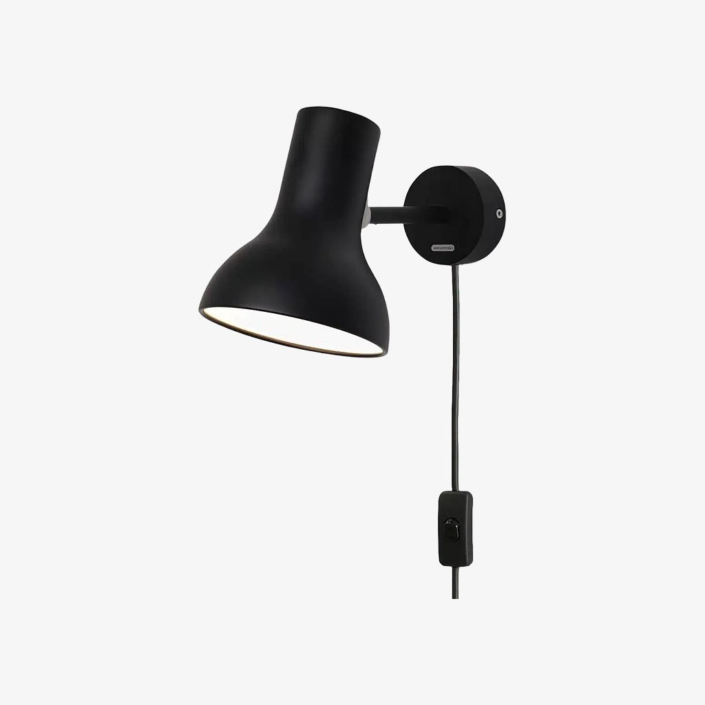 Modryx Modern Minimalist Wall Light - Adjustable Head for Reading and Accent Lighting K2115