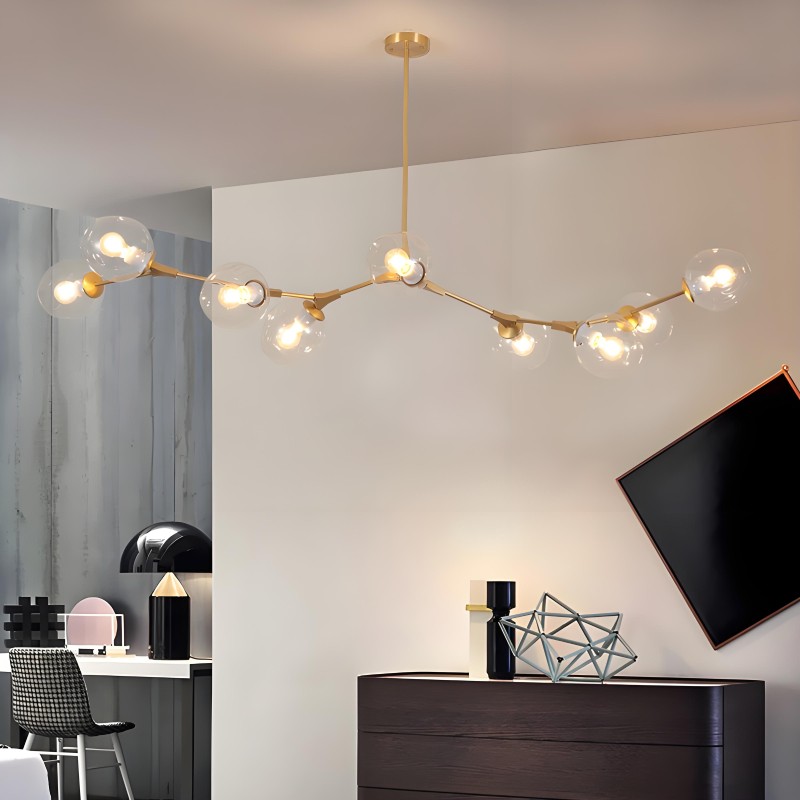 Branching Bubble Chandelier