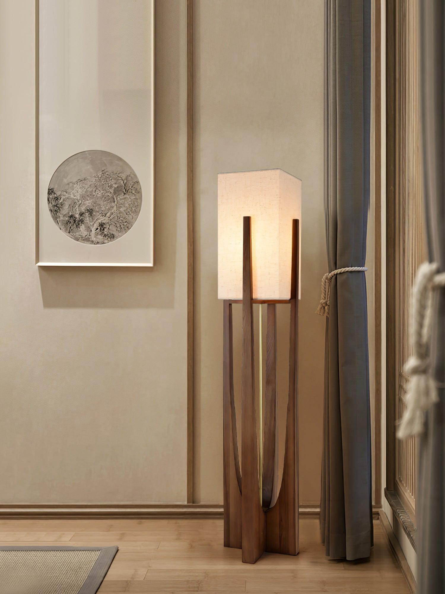 Vintage Wabi Style Floor Lamp K375