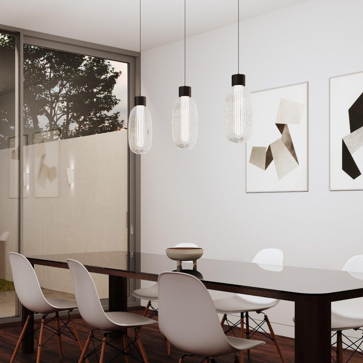 Nordic Striped Lantern Pendant Lamp K397