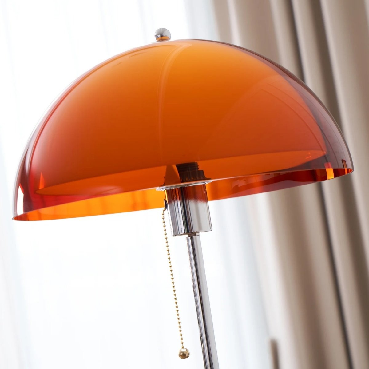 Afterglow Mid-Century Modern Floor Lamp - Ambient Light for Bedroom Settings K2156