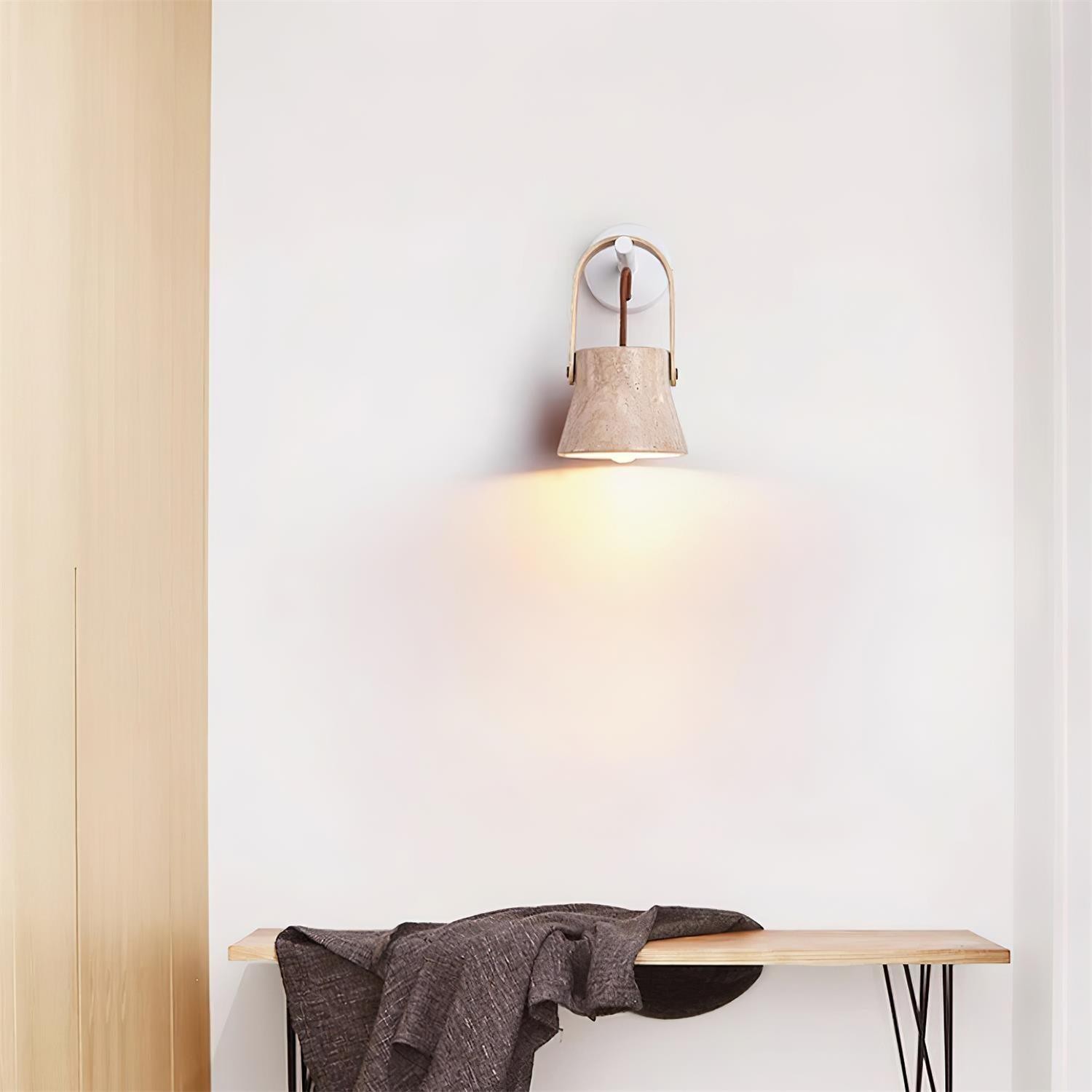 Personalized Creative Curved Portable Wall Lamp K298