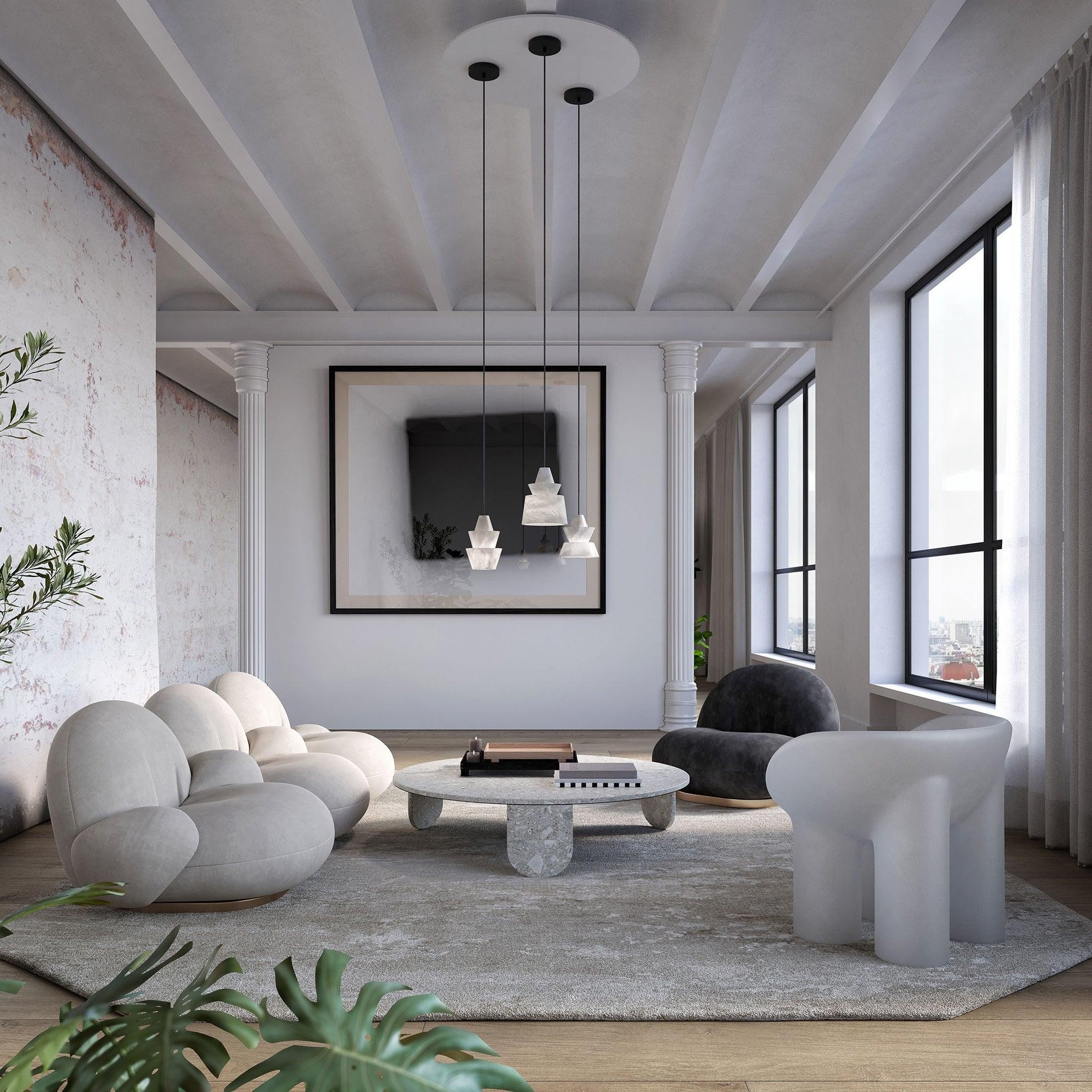 Nordic Marble Pendant Light K442