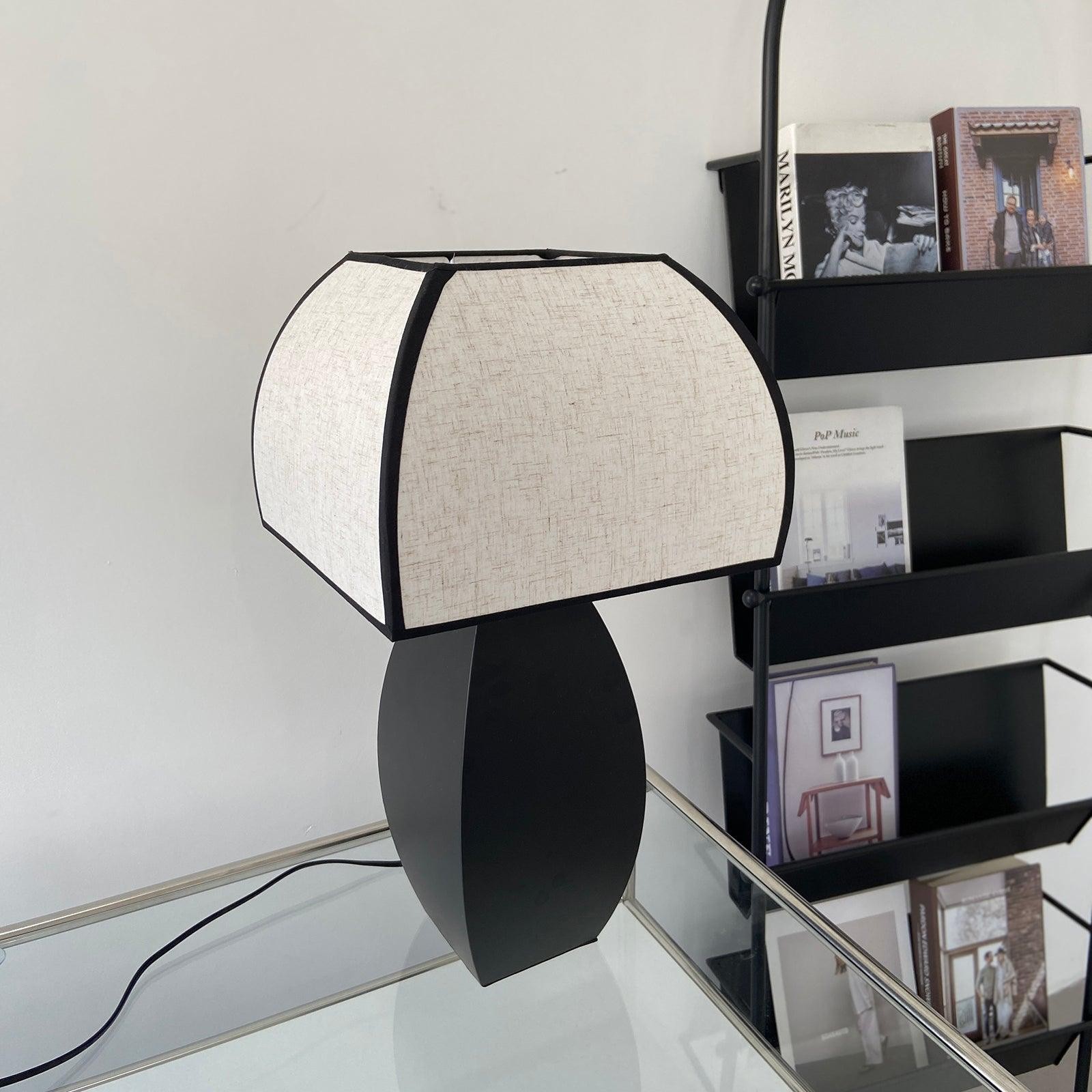 Retro Metal Mushroom Fabric Table Lamp K430
