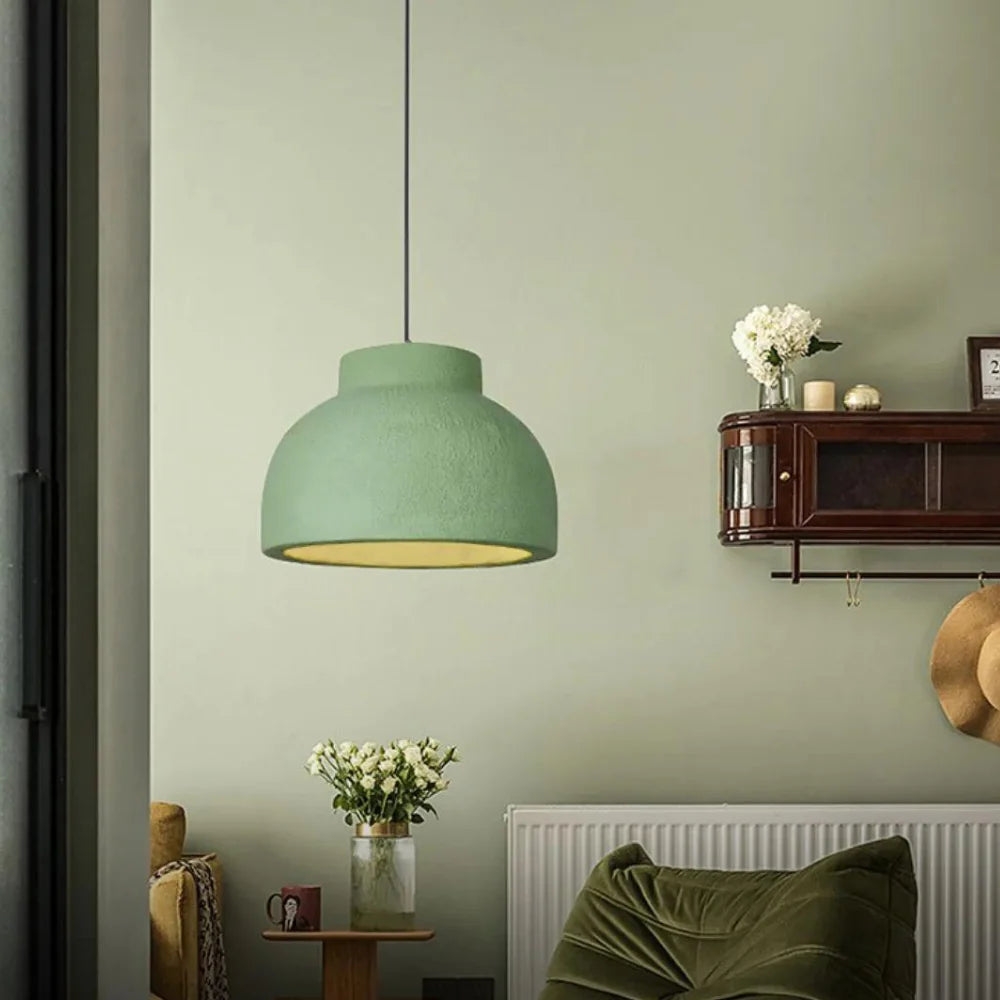 Nordic Bowl Minimalist Polystyrene Pendant Light D829