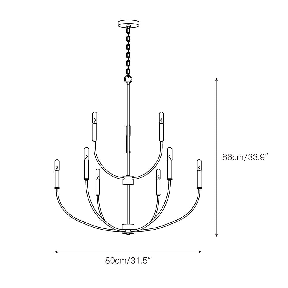 Greenwich Chandelier D578