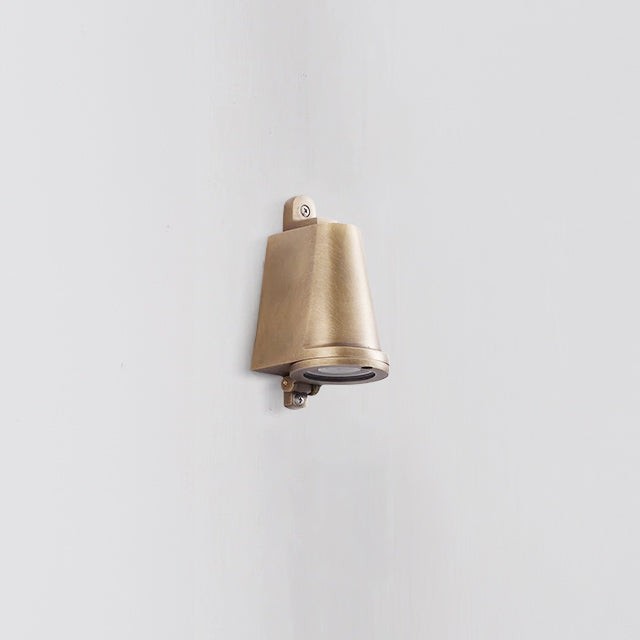 Rustic Brass Weather Proof Outdoor Wall Lamp K898