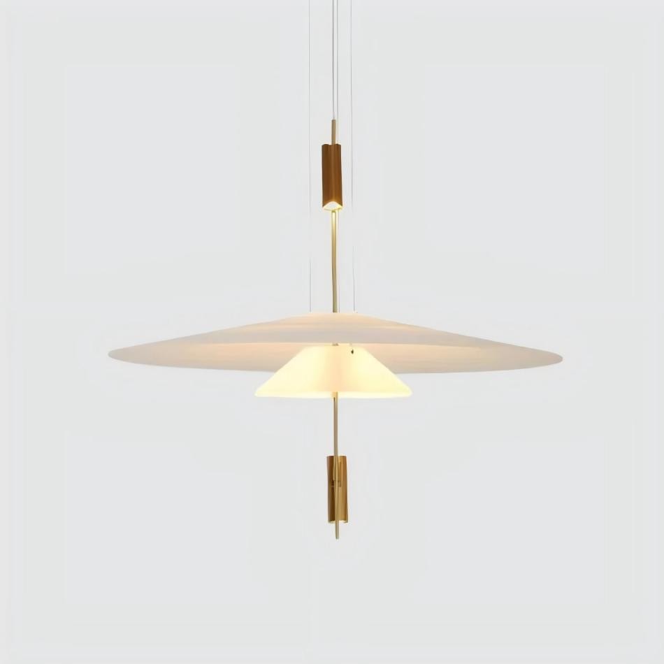 Multi-Layers Flamingo Pendant Light - Modern Light for Dining Room and Living Area
