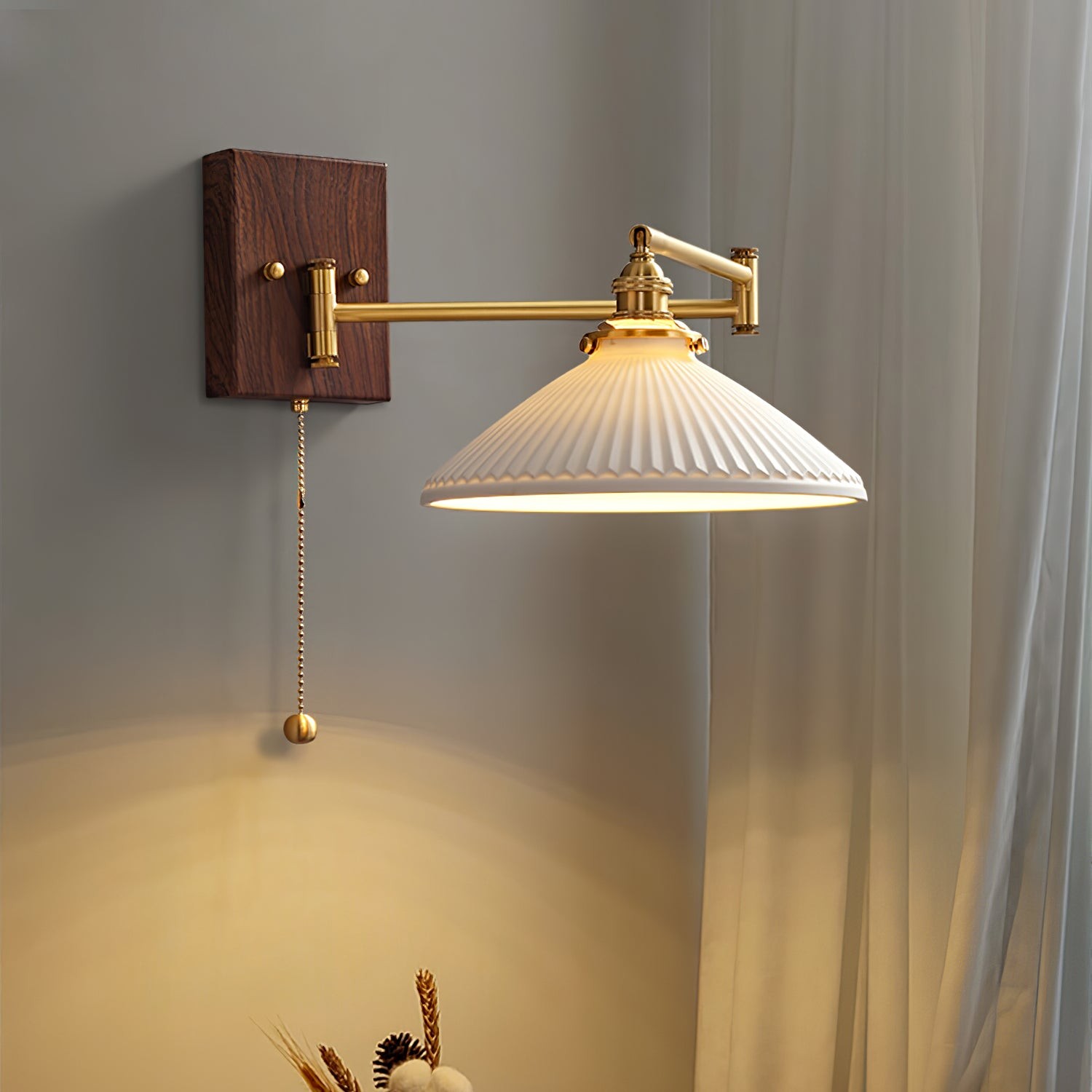 Ceramic Geometry Wall Lamp K312
