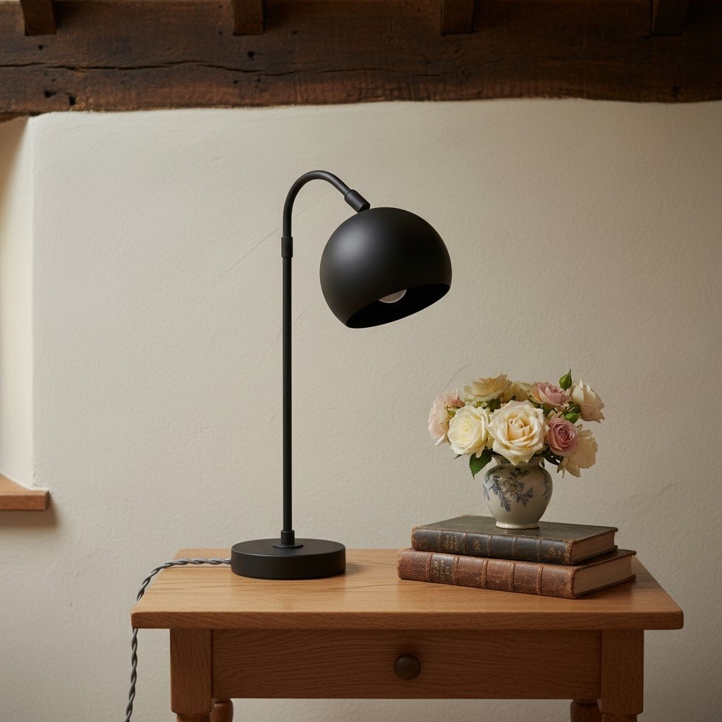 Ornato Luxe Modern Accent Table Lamp - Stylish Home Light K1433